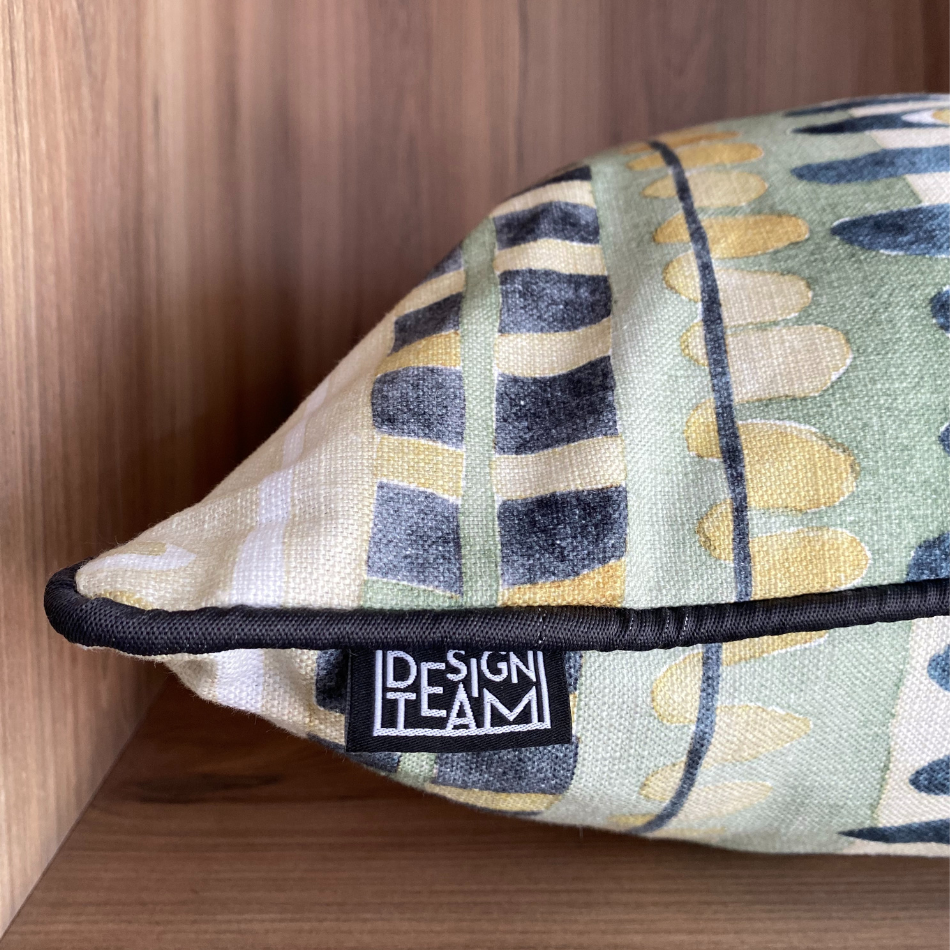 Makora Green with Piping