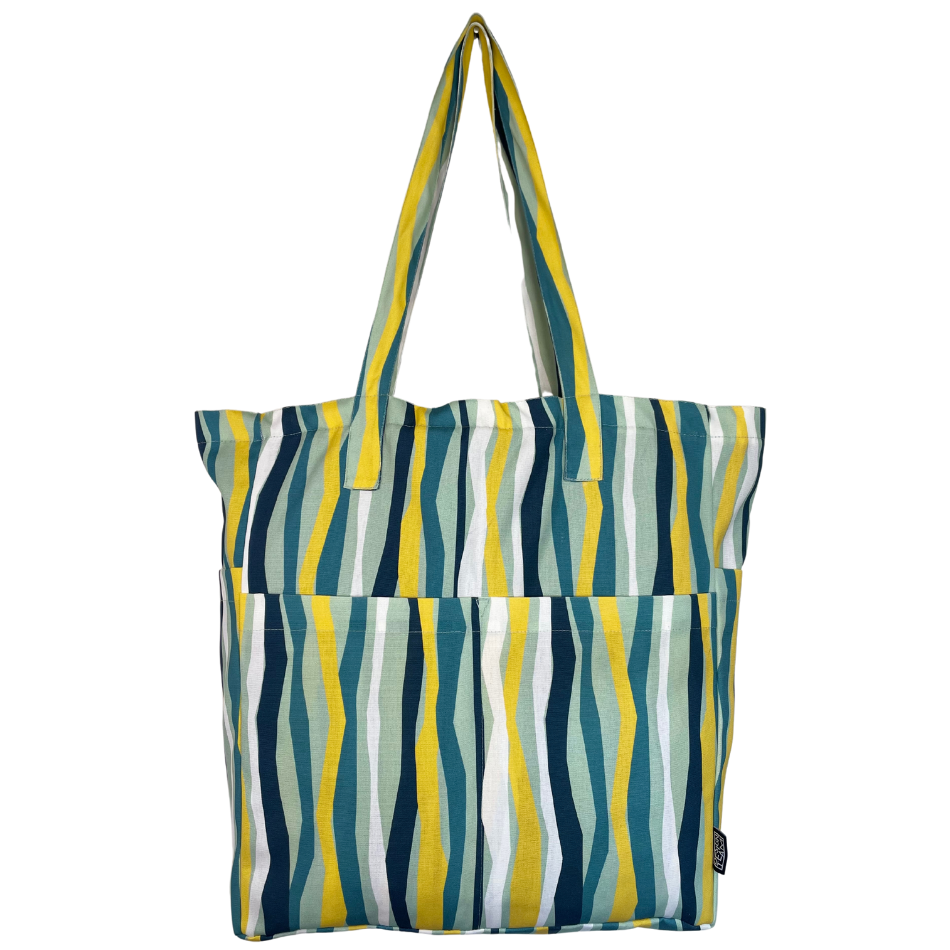 Seagrass Blue Beach Bag