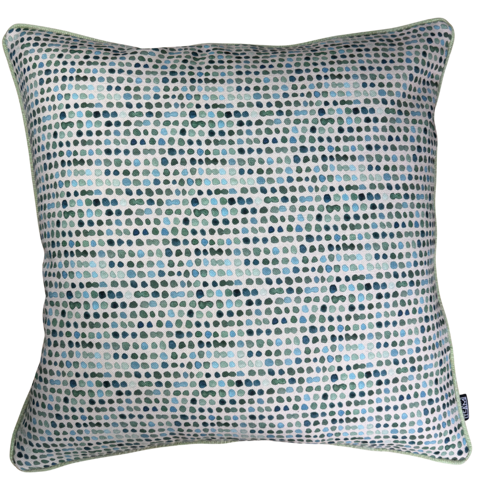 Droplet Green Blue with Lime Piping