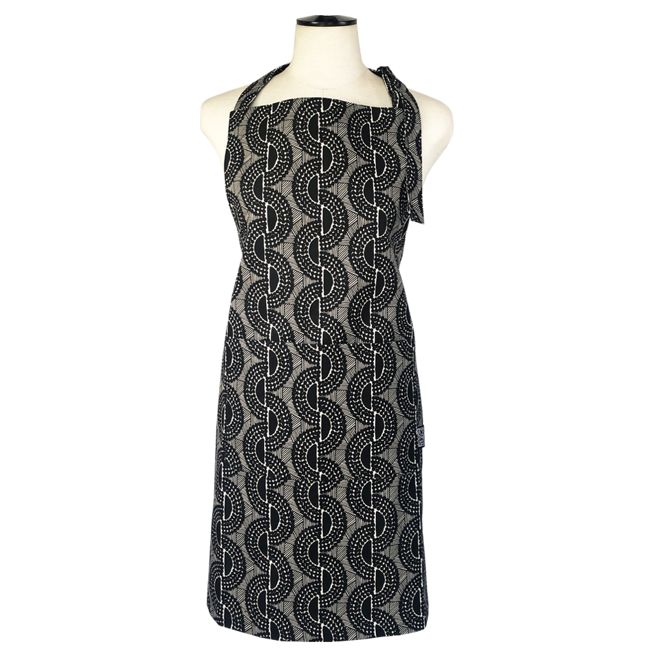 Peppercorn apron</br> Black