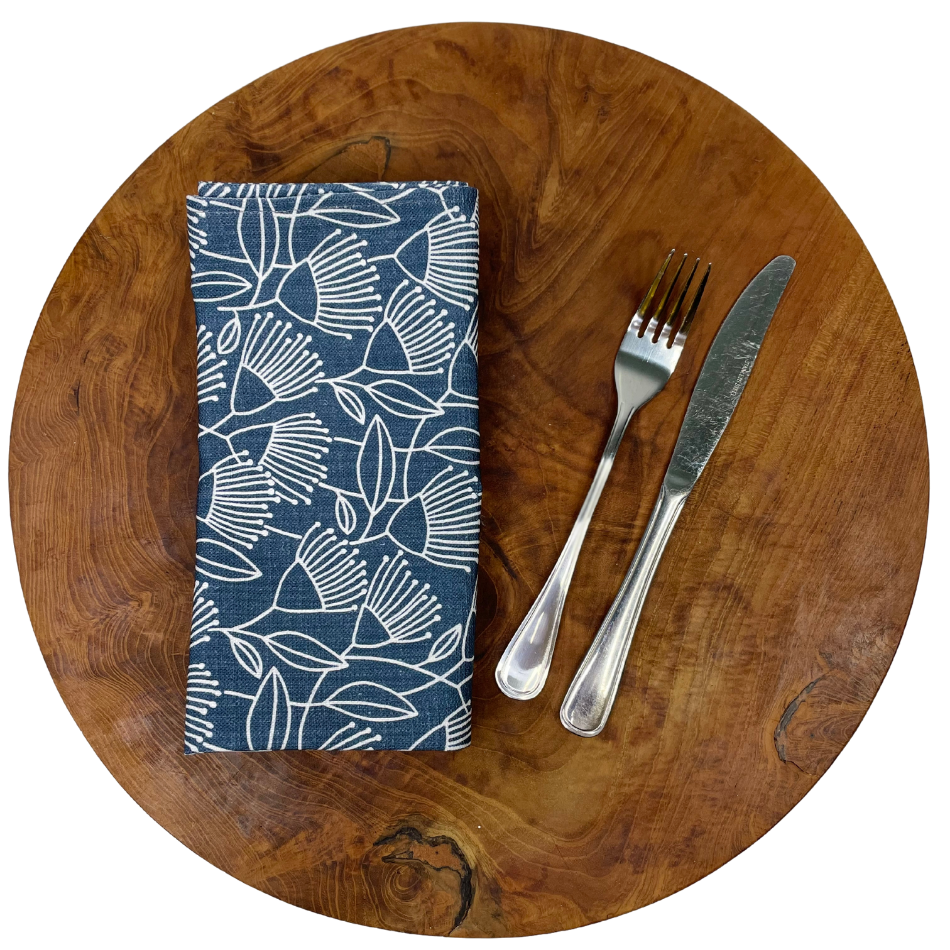 Napkin Set of 2 Cape Floral Blue