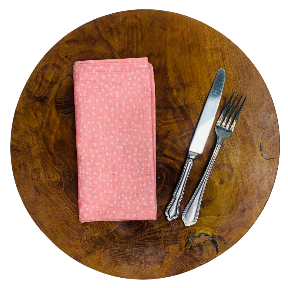 Napkin Set of 2 Spikkel Pink